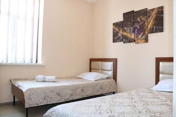 Фото номера Двухместный номер с 2 отдельными кроватями Отель Viva Hotel Bishkek г. Бишкек 3