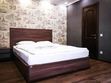 Фото номера Двухместный номер Делюкс с 1 кроватью Отель Salut Hotel г. Бишкек 10