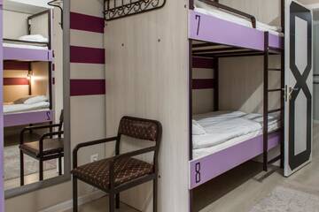 Фото номера Общий номер для женщин с 8 кроватями Хостелы Compass Hostel г. Бишкек 8