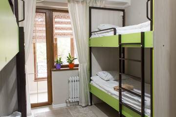 Фото номера Общий номер для гостей мужского пола Хостелы Compass Hostel г. Бишкек 5