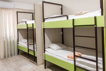 Фото номера Общий номер для гостей мужского пола Хостелы Compass Hostel г. Бишкек 7