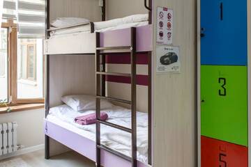Фото номера Общий номер для женщин с 4 кроватями Хостелы Compass Hostel г. Бишкек 6