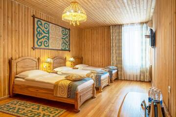 Фото номера Трехместный номер Отель Navat Hotel г. Бишкек 5