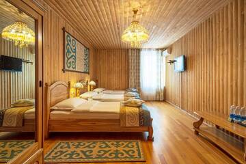 Фото номера Трехместный номер Отель Navat Hotel г. Бишкек 4